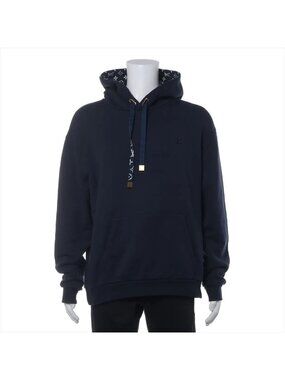 Louis Vuitton Monogram Hoodie Navy Top XXL